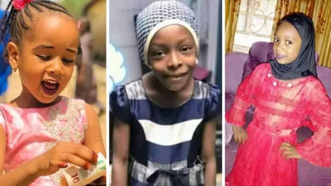 Wasu daga cikin yaran da aka taba kashewa a Najeriya