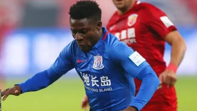 Obafemi Martins a marqué à l'aller comme lors du match retour de la finale de la Coupe de Chine.