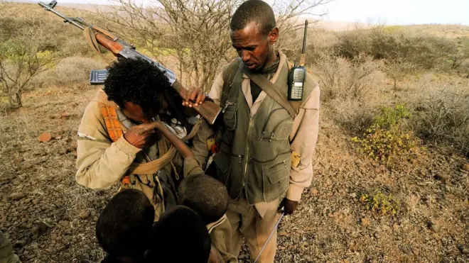 የኦኤን ኤልኤፍ ወታደሮች