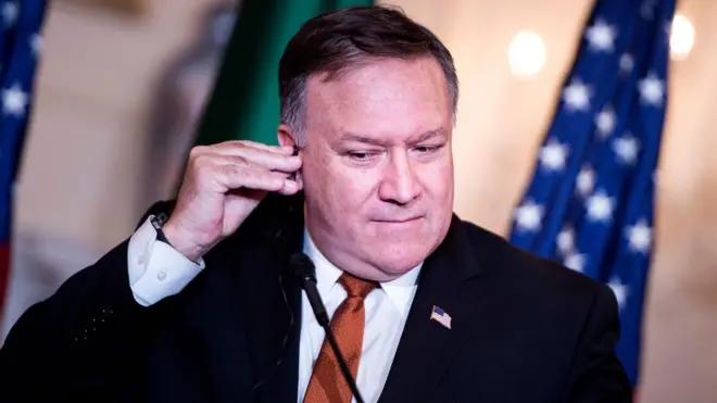 Mr Pompeo said a "good relationship" had been formed at an April meeting in Pyongyang