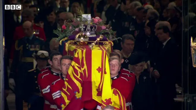 พระราชพิธีพระบรมศพของสมเด็จพระราชินีนาถเอลิซาเบธที่ 2