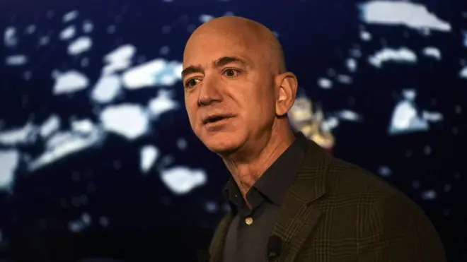 Jeff Bezos could have given every Amazon employee a $105,000 bonus with the money earned since March, the report says