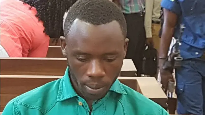 Benjamin Manirambona say im write di exam for one soldier wey dey serve for Somalia.