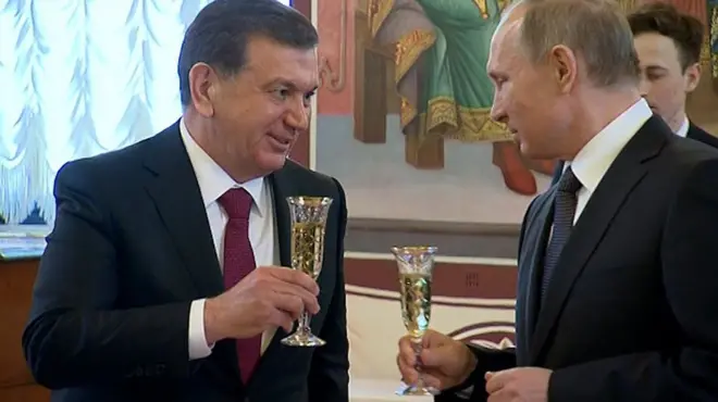 Мирзиёев ва путин