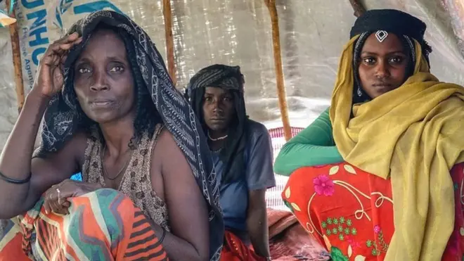 Thousands of people have been displaced by fighting in the Afar, Amhara and Tigray regions