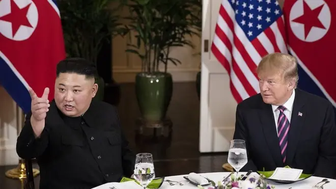Kim Jong-un na Trump Donald