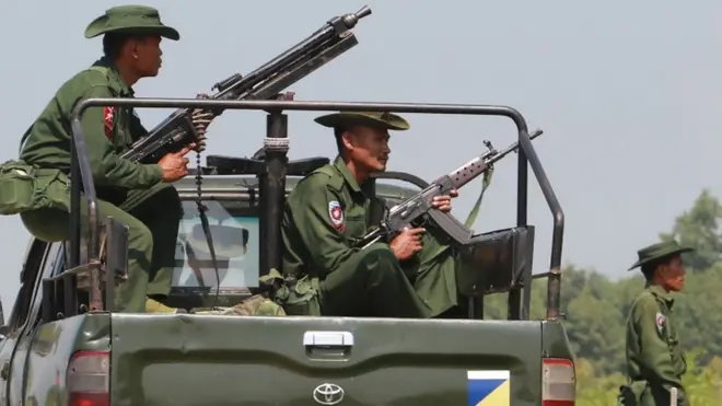 အစိုးရ စစ်တပ်က မောင်တော မြို့နယ်ထဲ လုံခြုံရေး ယူထားဆဲ