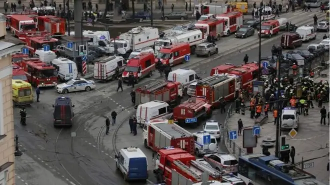 Взрыв в Питере