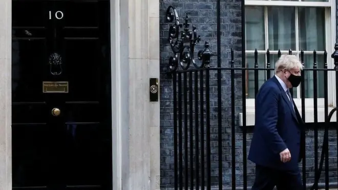 جونسون في داونينغ ستريت