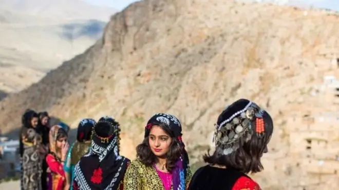 جشن آغاز سال نو در روستای پلنگان
