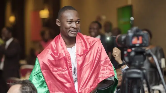 Christian Cédric Toé a remporté l'édition 2016 du Rebranding Africa Awards à Bruxelles