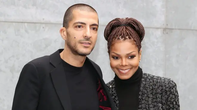 Penyanyi Janet Jackson dan suaminya, Wissam al-Mana