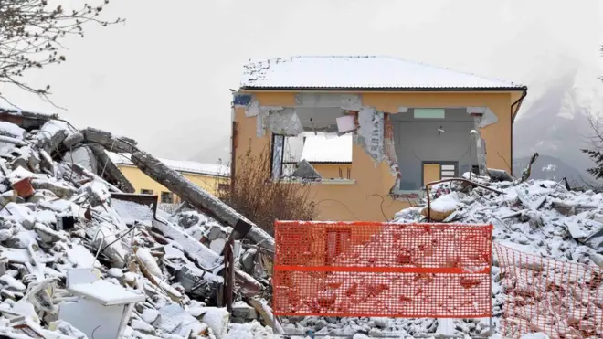 Містечко Аматриче досі долає наслідки руйнівного землетрусу, який стався минулого року