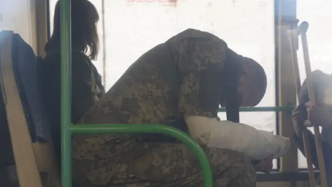 пленный украинский солдат