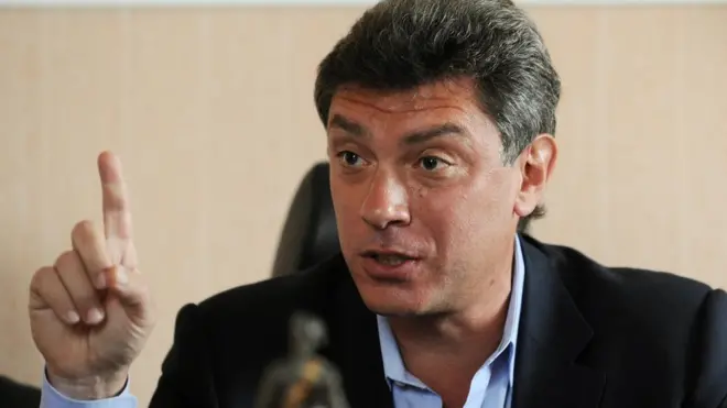 Russian opposition politician Boris Nemtsov pictured in 2009
