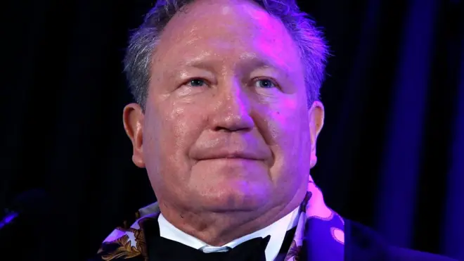 Mining magnate Andrew Forrest has accused Facebook of being "criminally reckless"