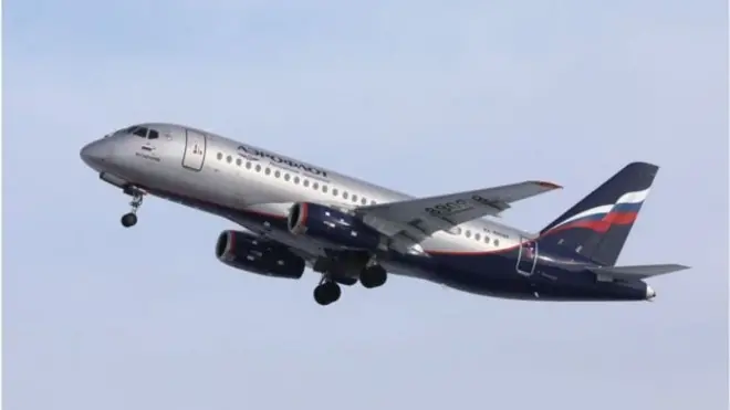 Sukhoi Superjet-100 з бортовим номером RA-89098, який згорів у Шереметьєво
