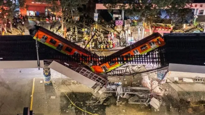 El de la línea 12 fue uno de los peores accidentes del metro de Ciudad de México en la historia reciente.