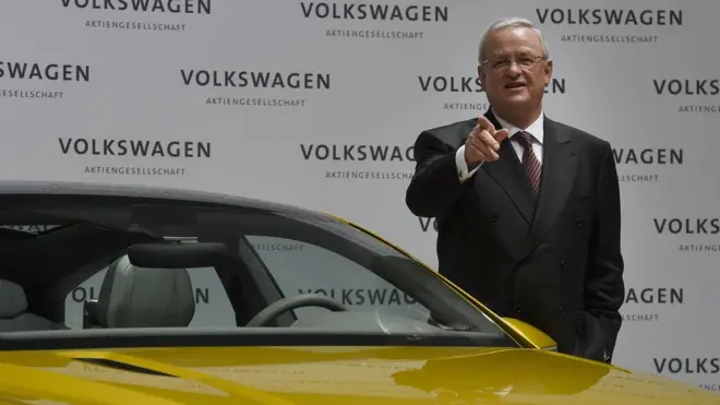 辞任したフォルクスワーゲンのヴィンターコルン社長
