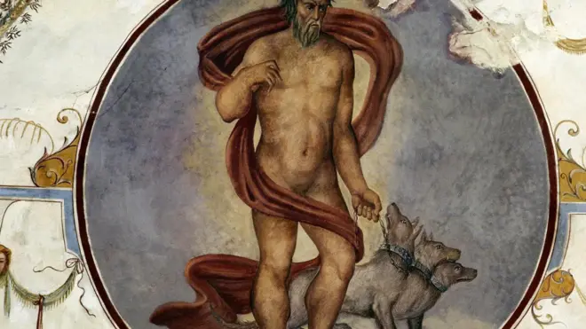 Геракл и трехглавый Цербер