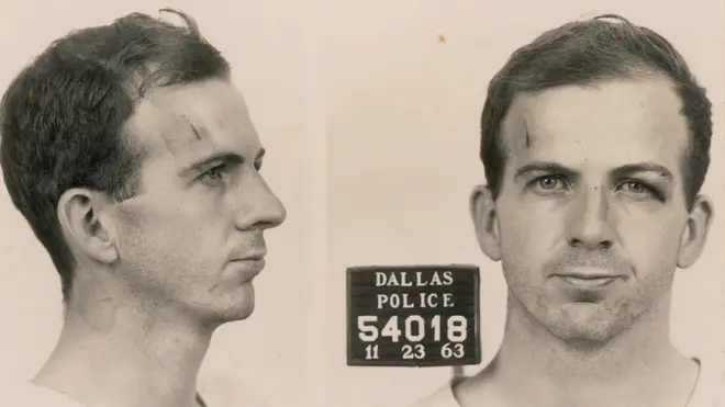 Lee Harvey Oswald's mugshot