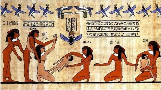 በአምስት ሴቶች እርዳታ የማዋለድ ሥርዓት