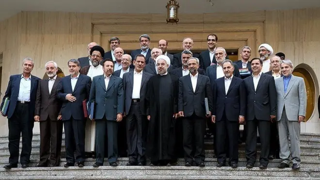 وزیران کابینه اول حسن روحانی