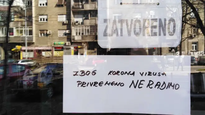 Овај натпис дочекао је многе пртеходних дана