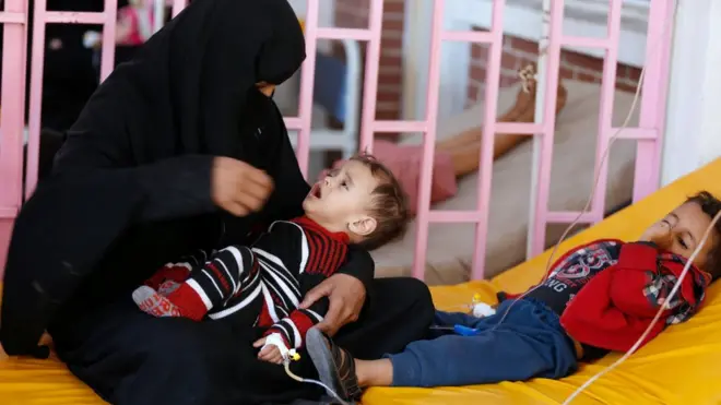 Daa'iimman dhibee koleeraatiif Sana'aa keessatti yaalamaa jiran