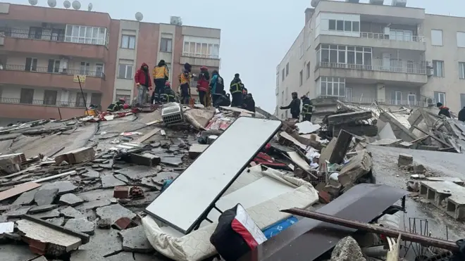 तुर्की में भूकंप