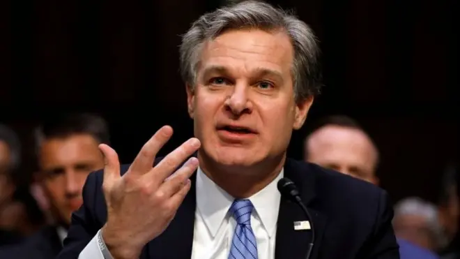 एफ़बीआई के डायरेक्टर क्रिस्टोफ़र रे