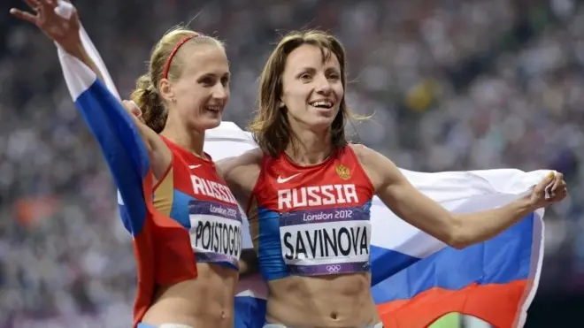 俄羅斯女子田徑運動員2012倫敦奧運因使用違禁藥品被終身禁賽