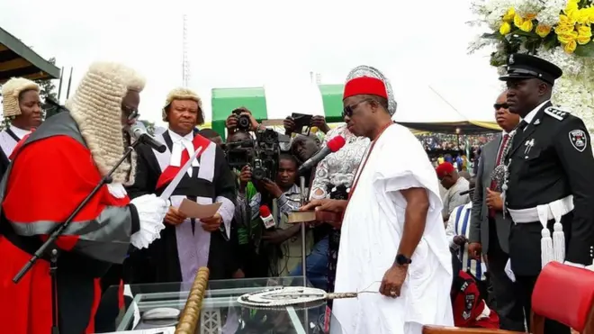 Idu n'iyi ọrụ nke Gọvanọ Willie Obiano n'ụbọchị 17 nke ọnwa Maachị 2018