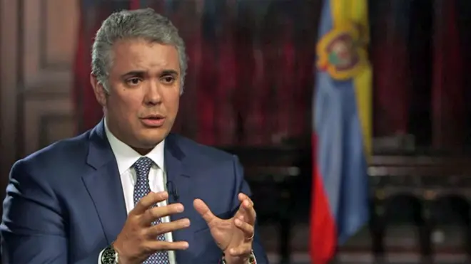 Iván Duque culpabiliza a Maduro de la crisis en Venezuela.