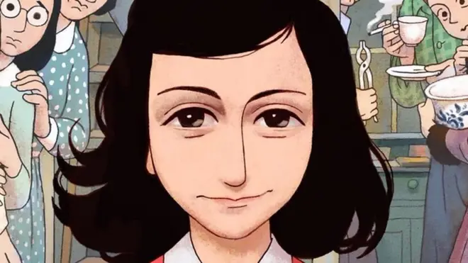 Ilustración de Ana Frank