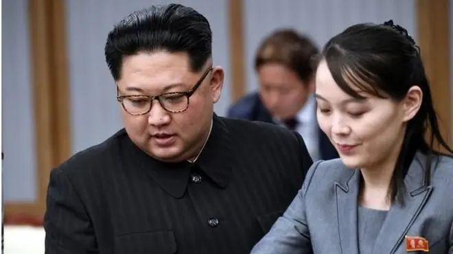 在金正恩病危消息传出来的时候，妹妹金与正的作用引起外界的高度关注。