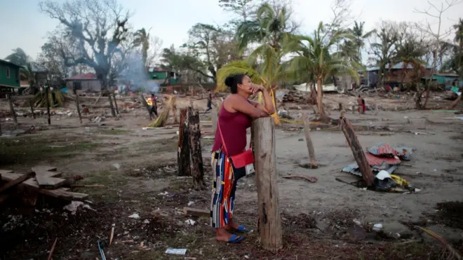 Hurricane Iota was one of a record number of storms to wreak havoc on the Americas this year