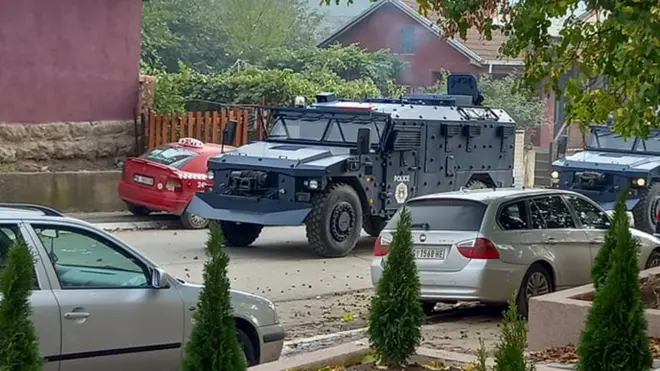 Policija u Kosovskoj Mitrovici