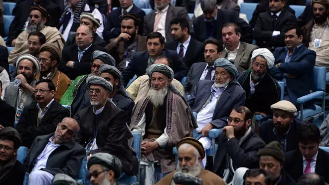 تر اوسه په دې جرګه کې د ګډونوالو نومونه او شمېر نه دي په ډاګه شوي