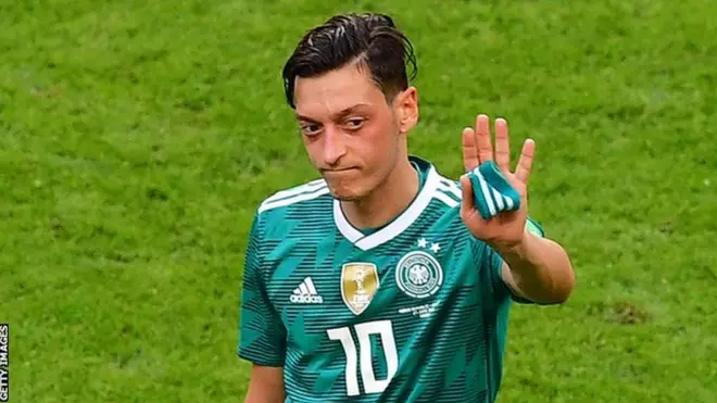 Ozil yari mu rukino batsinzwemwo na Korea y'epfo mu gikombe c'isi mu Burusiya