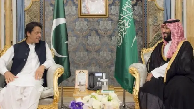 عمران خان، محمد بن سلمان