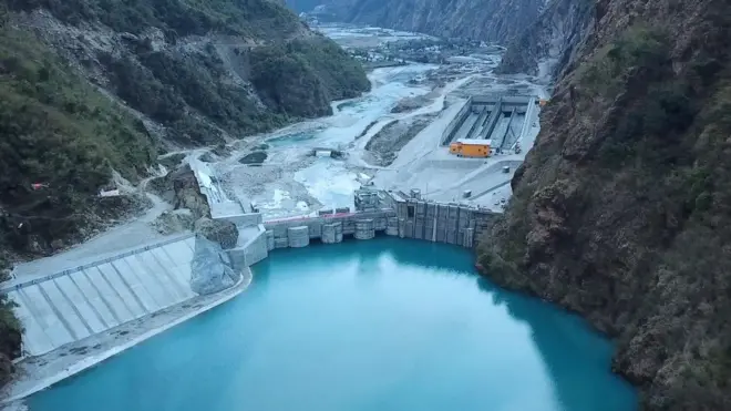 নেপালের একটি জলবিদ্যুৎ প্রকল্প 