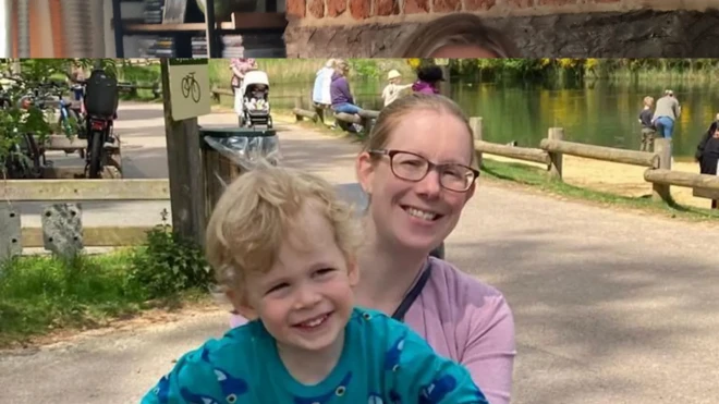 ريبيكا ميدلتون وابنها