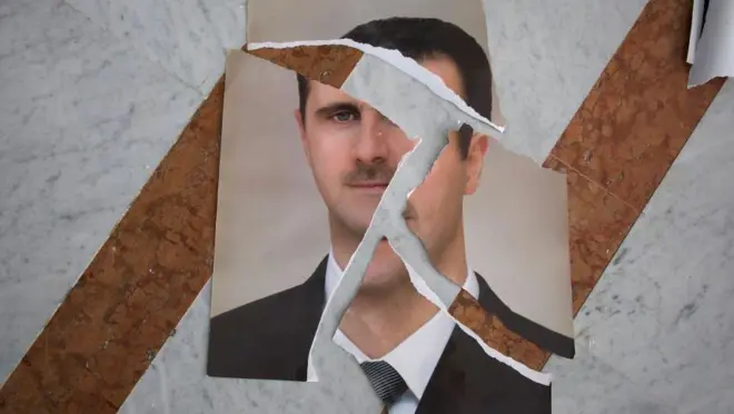 گذشتہ سال آٹھ دسمبر کو بشار الاسد کو اقتدار سے بیدخل کیا گیا تھا