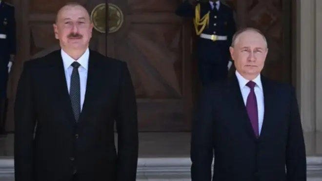 İlham Əliyev Putin Azərbaycan Rusiya