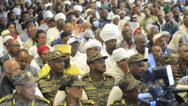 የጉባኤው ተሳታፊዎች