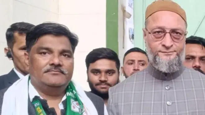 ताहिर हुसैन, ओवैसी