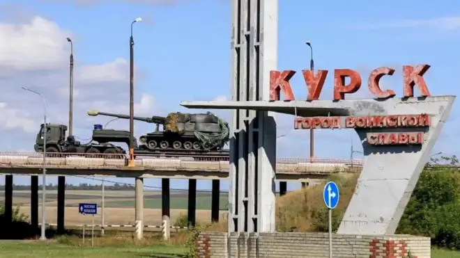 Курськ, вказівник