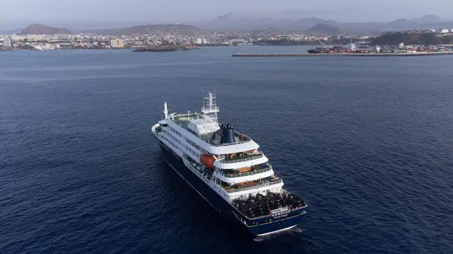 MV Hondius у берегов Кабо-Верде