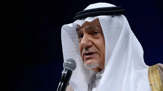 सऊदी अरब के राजकुमार तुर्की अल-फ़ैसल 